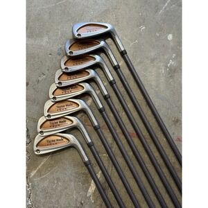 Taylormade Burner Tour Irons / 3-PW / Stiff Flex Taylormade Bubble 90 Shafts